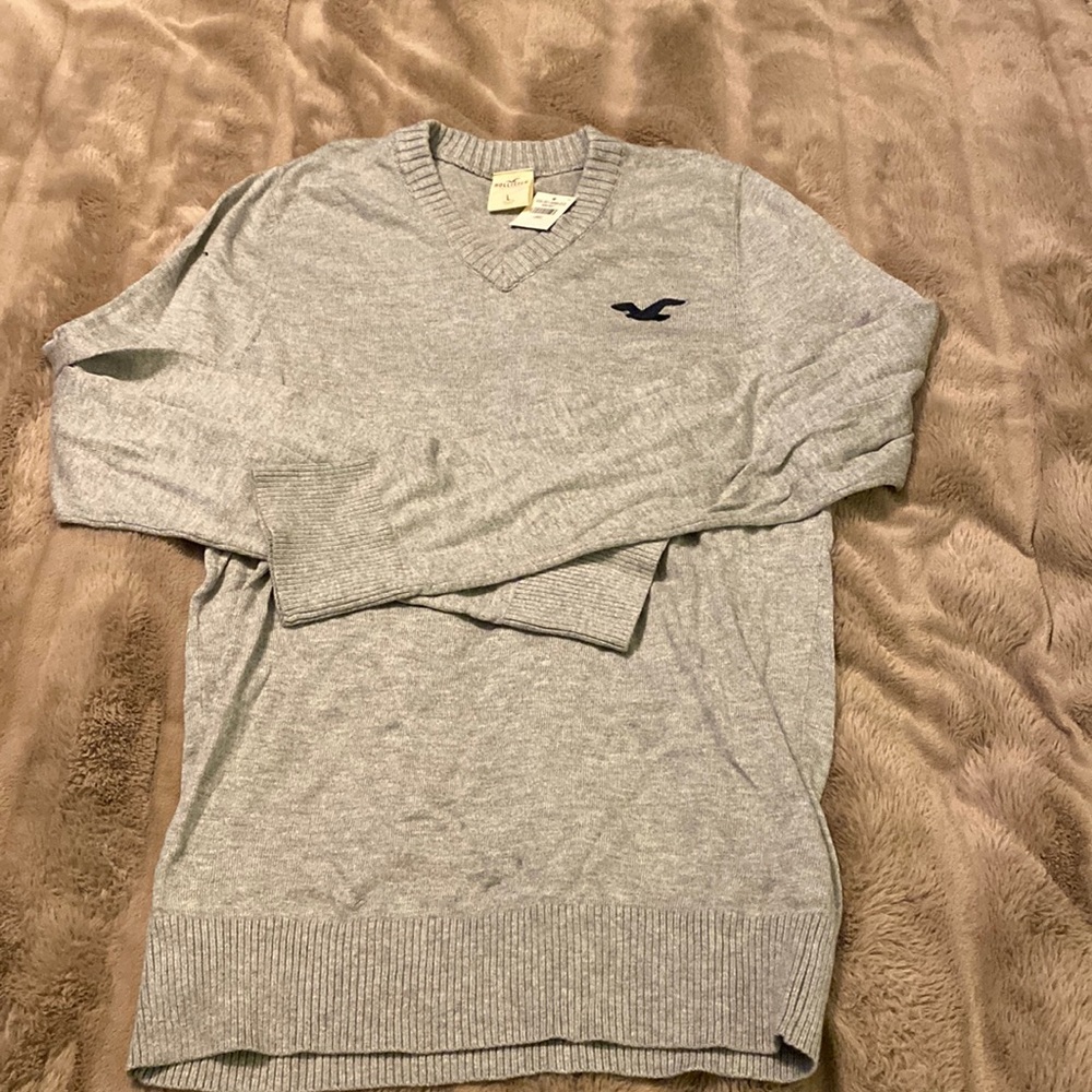 Mens V neck sweater